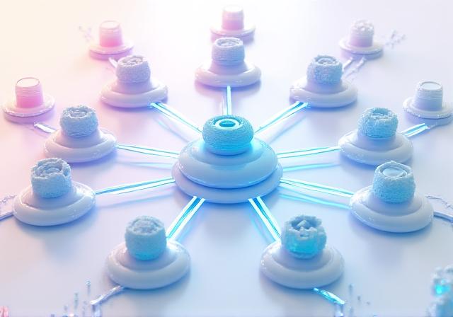 Interactive visualization of tool node connectivity