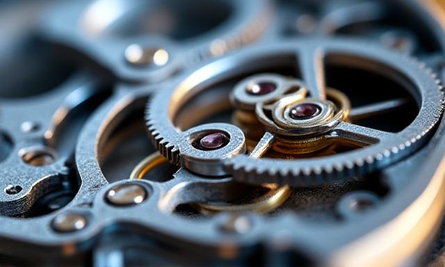 Clockwork gears representing team synergy